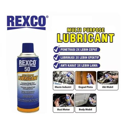 Jual REXCO 50 PELUMAS ANTI KARAT MULTI RUBICANT PURPOSE RUNBICANT