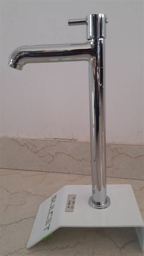 Taps And Cocks Pillar Cock High Neck Dulcet Long Body Tap For Bathroom