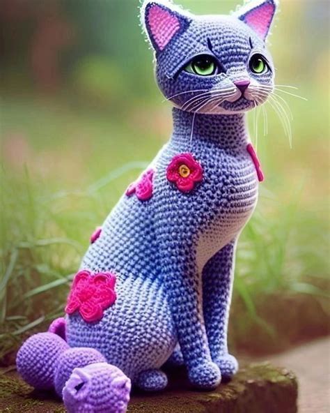 Cute Crochet Amigurumi Cat Free Pattern Swecraftcorner