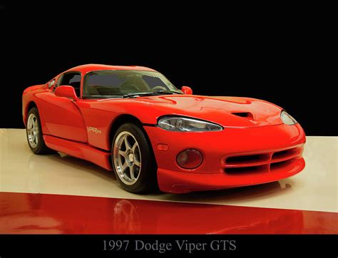 1997 Dodge Viper Gts Red Photograph By Chris Flees