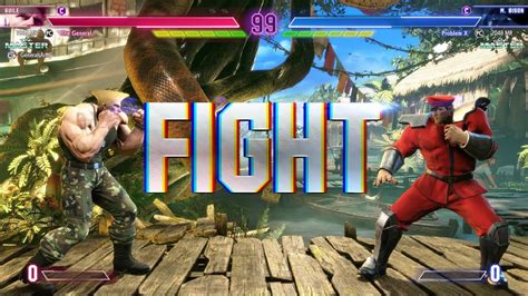 Street Fighter The General Guile Vs Problem X M Bison Sf