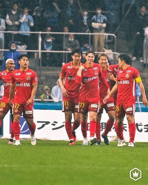 サッカーキングさんのインスタグラム写真 サッカーキングinstagram「 マテウスがfkを直接沈め、好調の名古屋を勝利に導く