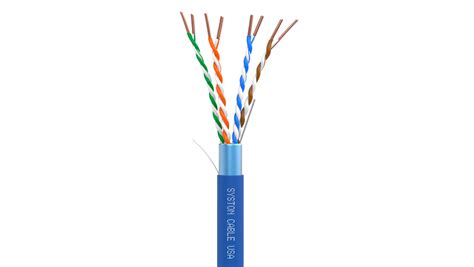 Premium FTP Cat 5e Ethernet Cable Copper Tangle Free Riser Rated