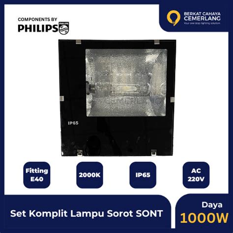 Jual Lampu Sorot Sont W Komponen Philips Set Komplit Jakarta