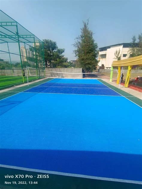 Matte PP Sports Tiles Badminton Court Flooring At Rs 85 Sq Ft In