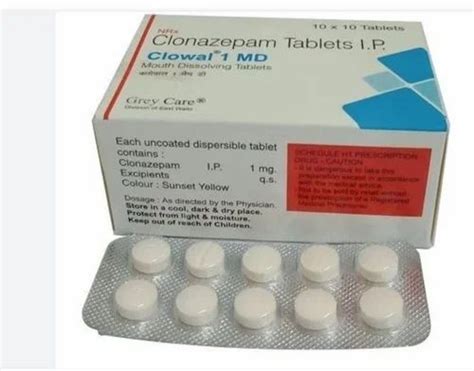 Clowal Chlordiazepoxide Librium 1mg Strength 10 Mg At Rs 240