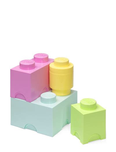 Lego Storage Lego Storage Brick Multi Pack L Pastel Decor Boozt