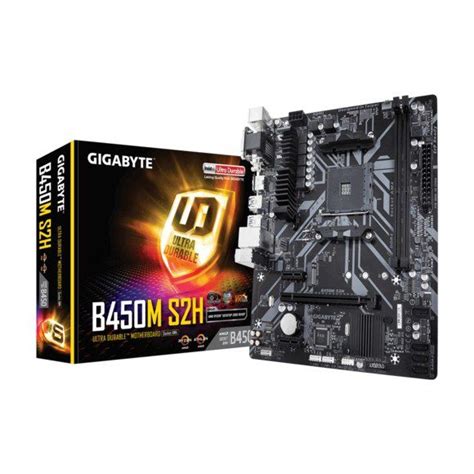 Buy Gigabyte B450m S2h Amd B450 Ultra Durable Motherboard With Gigabyte