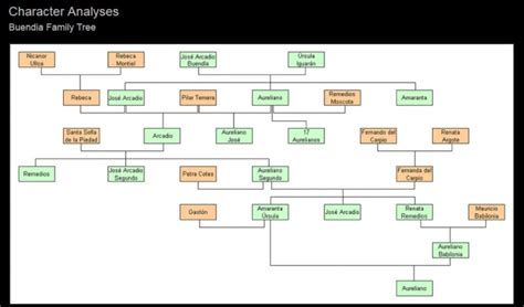 One Hundred Years of Solitude – Character Analysis