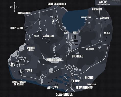 Escape From Tarkov Woods Map : Escape From Tarkov Map Key Guide On ...