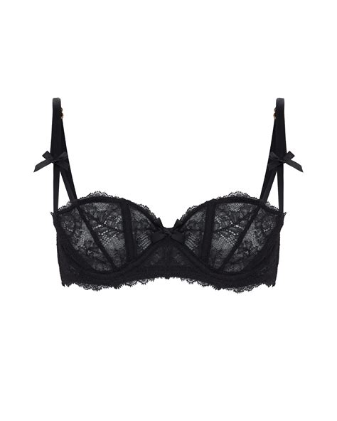 Love Balconette Underwired Bra In Black By Agent Provocateur All Lingerie
