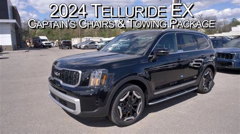 New 2024 Kia Telluride Ex W Captains Chairs And Towing Packages At