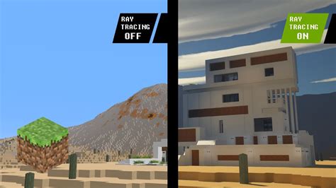 Minecraft Ray Tracing Desert Modern House Seus Ptgi E