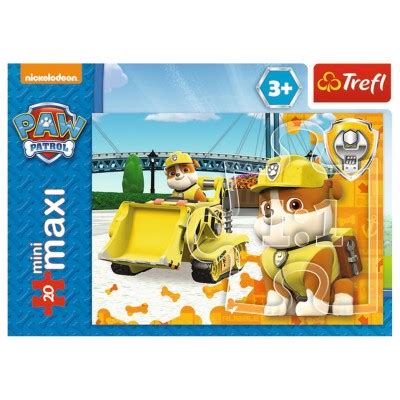 MiniMaxi Puzzle Pat Patrouille Trefl 21069 20 pièces Puzzles Chiens