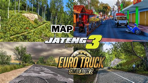 Exploring Jateng V Map Reworked For Euro Truck Simulator V And