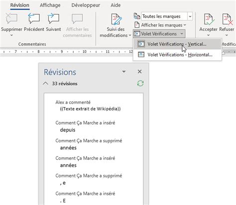 Suivi Des Modifications Word Comment L Utiliser