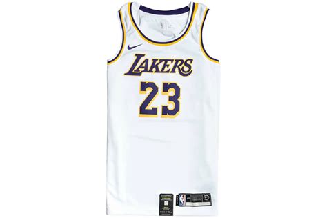 Nike NBA Los Angeles Lakers Lebron James Association Edition Swingman ...