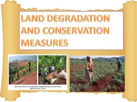 Land Degradation And Conservation Measures