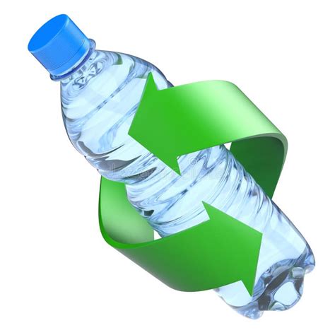 Botella Pl Stica Que Recicla Concepto Stock De Ilustraci N