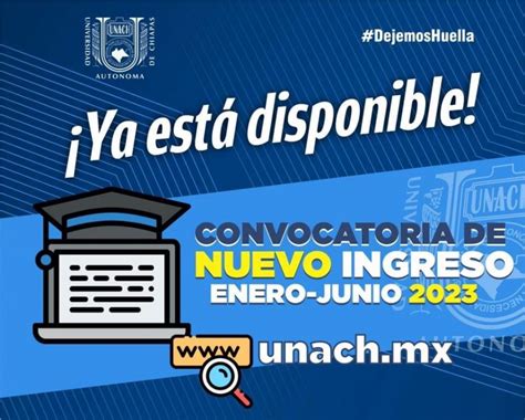 Se Encuentra Abierta La Convocatoria De Nuevo Ingreso A La Unach Para