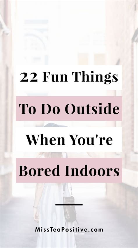 22 Fun Things To Do Alone Outside To Spend More Time In Nature Miss