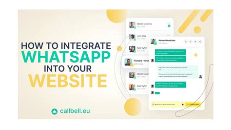 C Mo Integrar Whatsapp En Tu Sitio Web Callbell