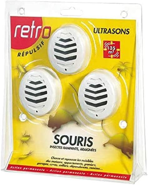 ACTO RÉPULSIF ULTRASONS SOURIS INSECTES RAMPANTS ARAIGNÉES