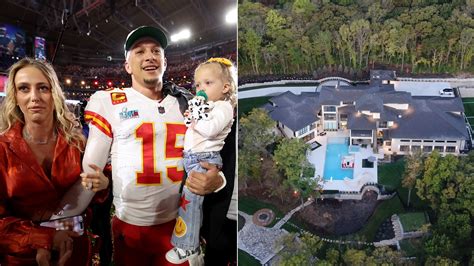 Inside Patrick Mahomes and wife Brittany's palatial custom-built Kansas ...