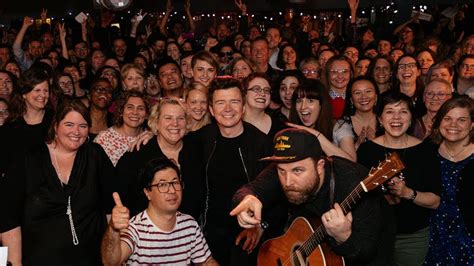 Choir Gets Rickrolled by Rick Astley Himself