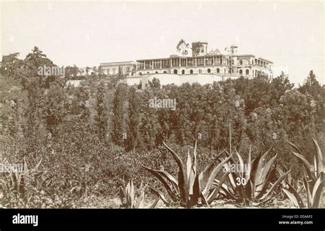 Mexico City. Chapultepec Castle Stock Photo - Alamy