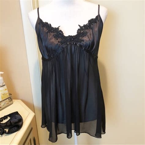 Linea Donatella Intimates Sleepwear Linea Donatella Black Lingerie Set Poshmark