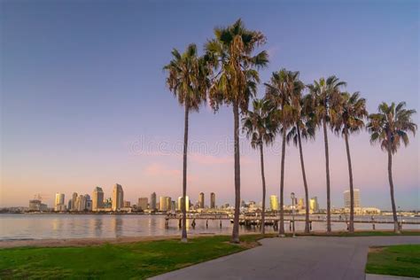 Downtown San Diego Skyline in California, USA Stock Image - Image of ...