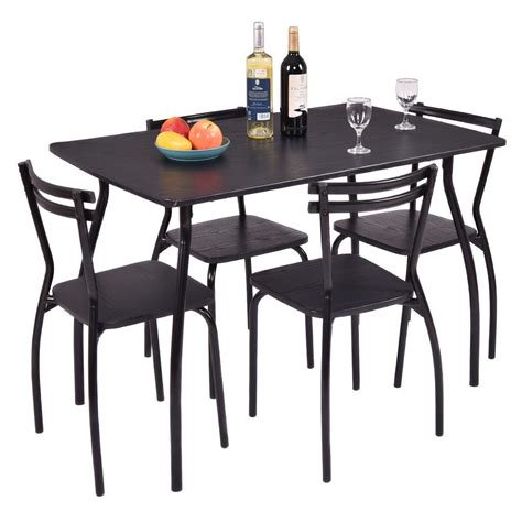 5 Piece Modern Home Kitchen Dining Set