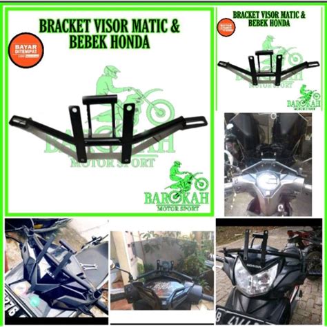 Jual Breket Visor Pangkon Visor Honda Vario Honda Beat Shopee Indonesia