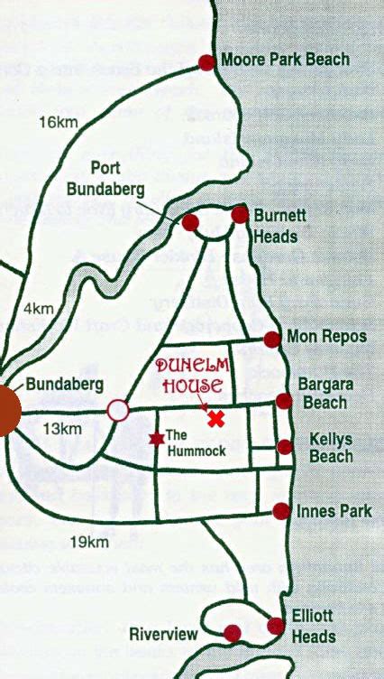 Bargara Map