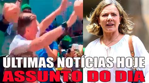 CASA CAIU É URGENTE O QUE GLEISI HOFFMANN ACABOU DE FAZER BOLSONARO