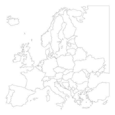 Cartina Fisica Europa Da Stampare Cartine Dell Europa E Paesi Europei