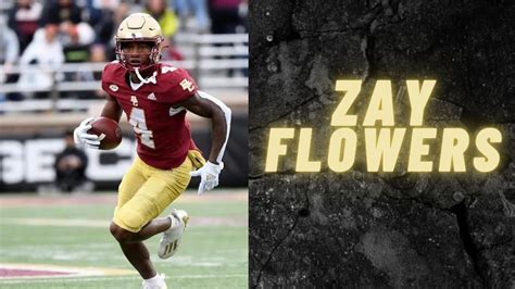 2023 NFL Draft: Zay Flowers, WR Boston College - YouTube