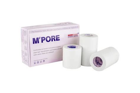 Brand Medicare White M Microporous Paper Tape Box Roll At Rs