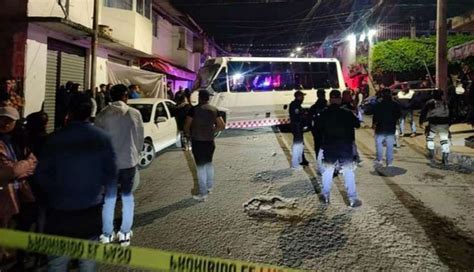 Muere Hombre Atropellado Por Un Micro En Naucalpan