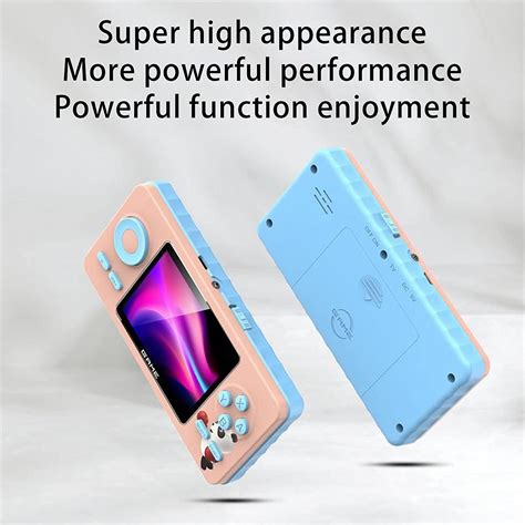 Vuygyu Kids Electronic Game Family Pocket Game Console Handheld Gaming Console Video Consoles ...