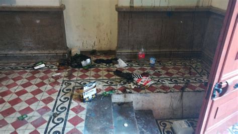 Los graves daños registrados en el liceo de Aplicación tras incidentes ... 