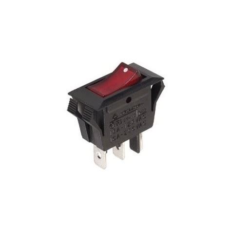 Interrupteur De Puissance A Bascule 10a 250v Spst On Off Avec Temoin