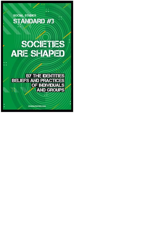 Social Studies Standards Poster Package – SchoolPosters.com LLC