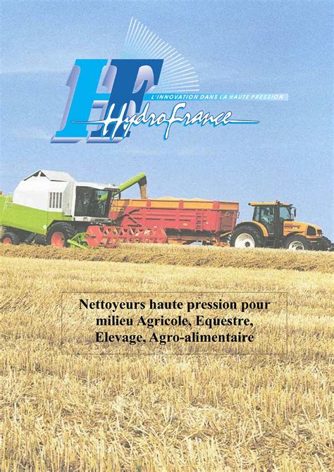 Calaméo Catalogue du matériel agricole