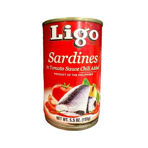 LIGO Sardines in Tomato Sauce Chili Added 155g – Tindahan ni Mang Pilo USA