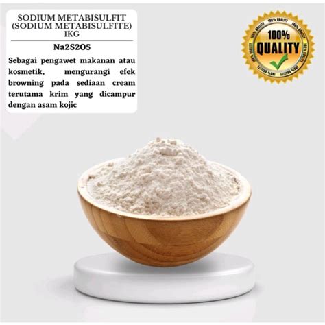 Jual Sodium Metabisulfit 1KG Shopee Indonesia