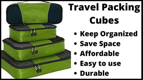 The Best Packing Cubes for Travel - The Ultimate Packing Bag Guide