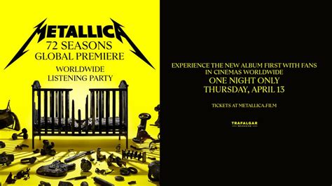 Metallica 72 Seasons Global Premiere Movie Details And Showtimes At Angelika At Mosaic In Fairfax