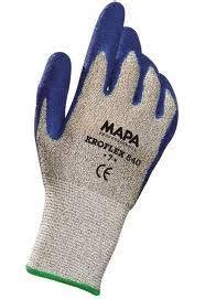 Guantes Anticorte Revestido Latex Rugoso Mapa Kroflex 840